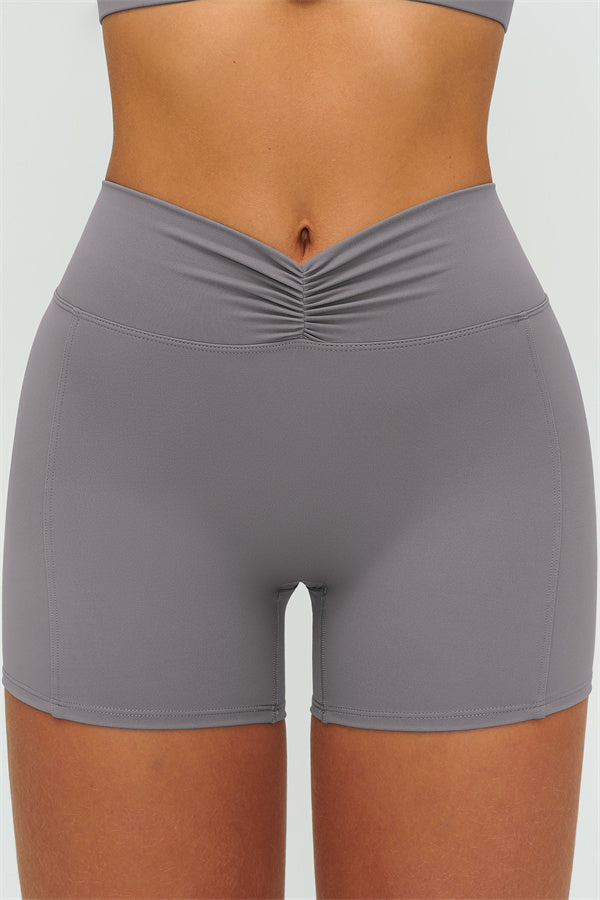 Women's The Lushness Long Sleeve Crop Top Shorts 2-Piece Set