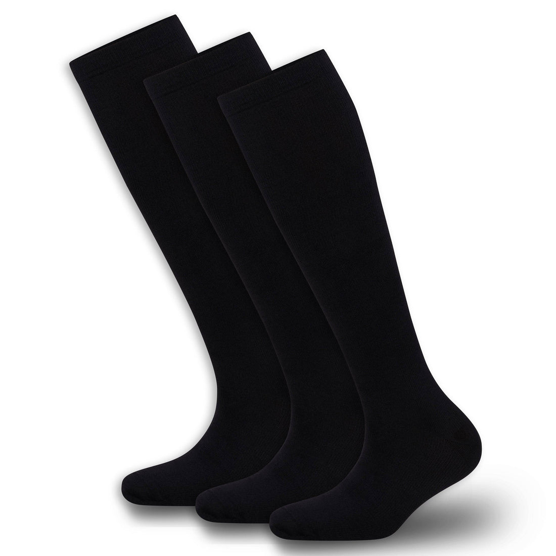 Compression Socks for Men's & Women's 3-Pack (15-20mmHg)