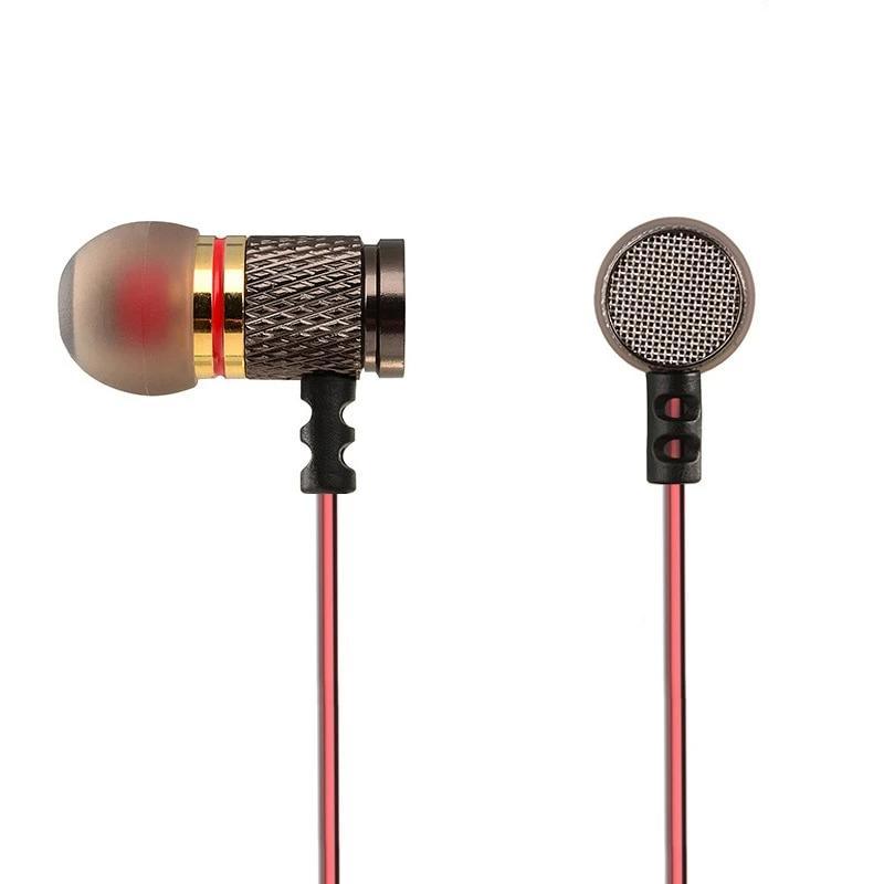 Luxury High Quality Heavy Bass Copper HD Earpiece Wired Headphones