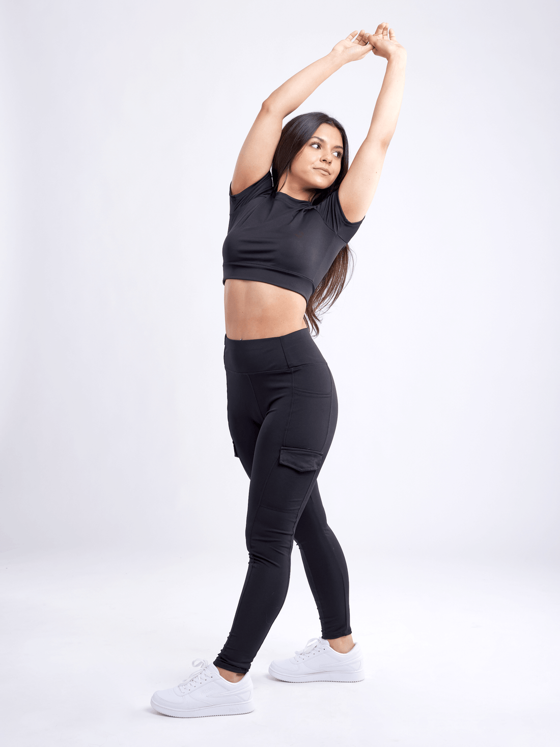 JupiterGear Women's Short-Sleeve Workout Crop Top