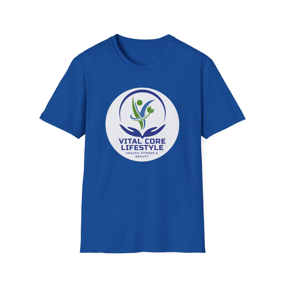 Vital Core Lifestyle T-Shirt — Health, Fitness & Wellness Logo Tee