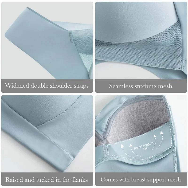 Women's Seamless Shockproof Sports Bra for Yoga