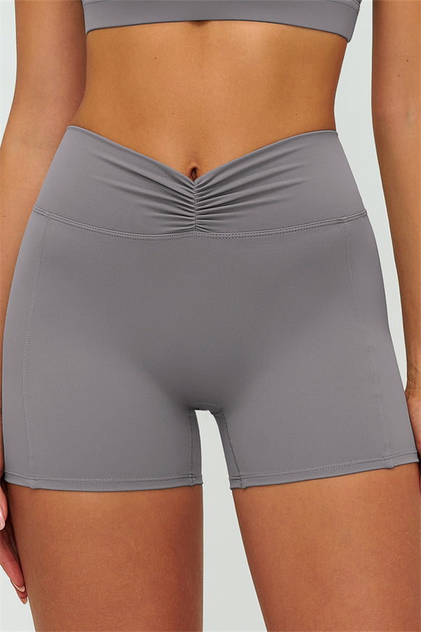 Women's The Lushness Long Sleeve Crop Top Shorts 2-Piece Set
