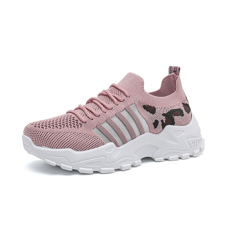 Women's Breathable Mesh Sports Sneakers - Lightweight Non-Slip Running Shoes