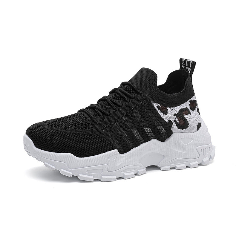 Women's Breathable Mesh Sports Sneakers - Lightweight Non-Slip Running Shoes