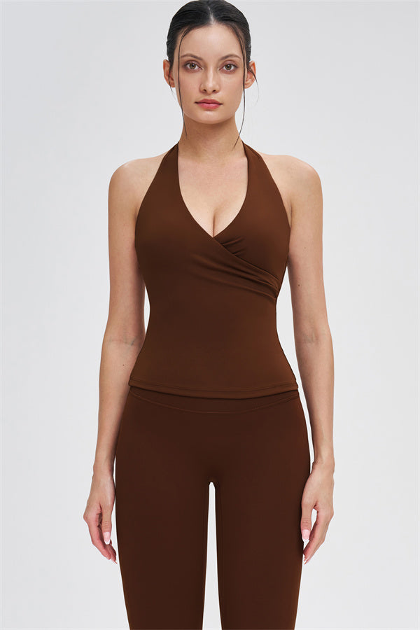 Women's The Stride Crop Top Isabella Leggings 2-Piece Set