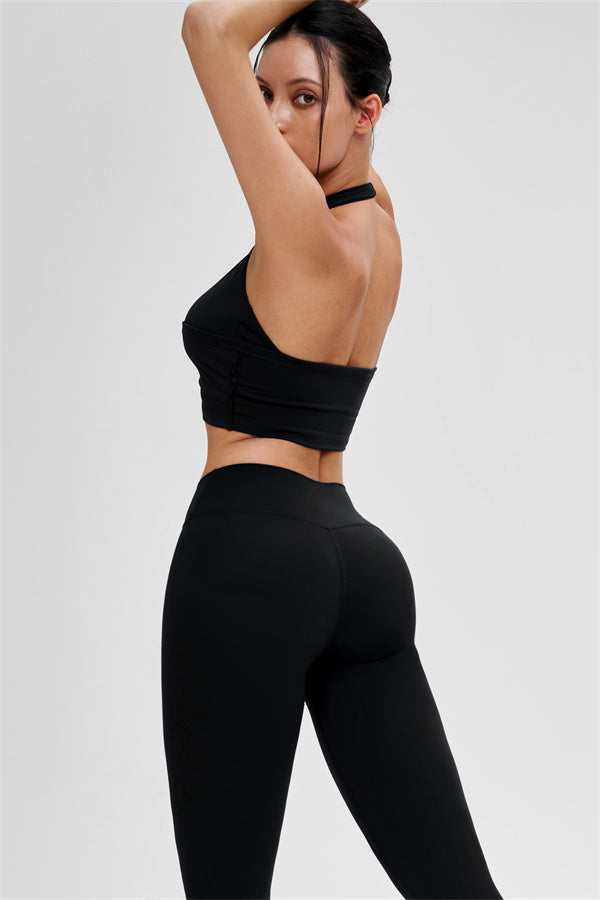 Women's The Stride Crop Top Isabella Leggings 2-Piece Set