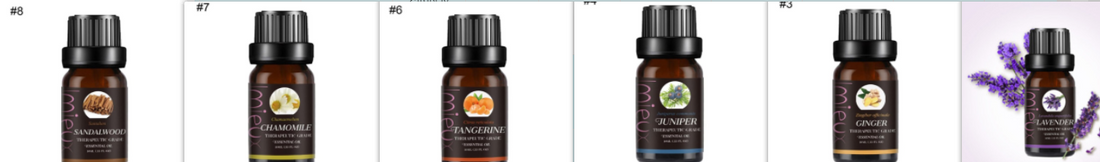 Spa and Aromatherapy Essential oils