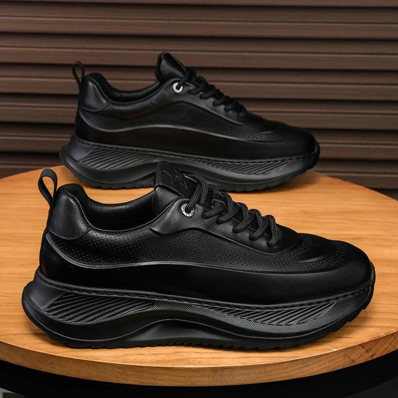 Men's Casual Thick-Soled Breathable Sneakers
