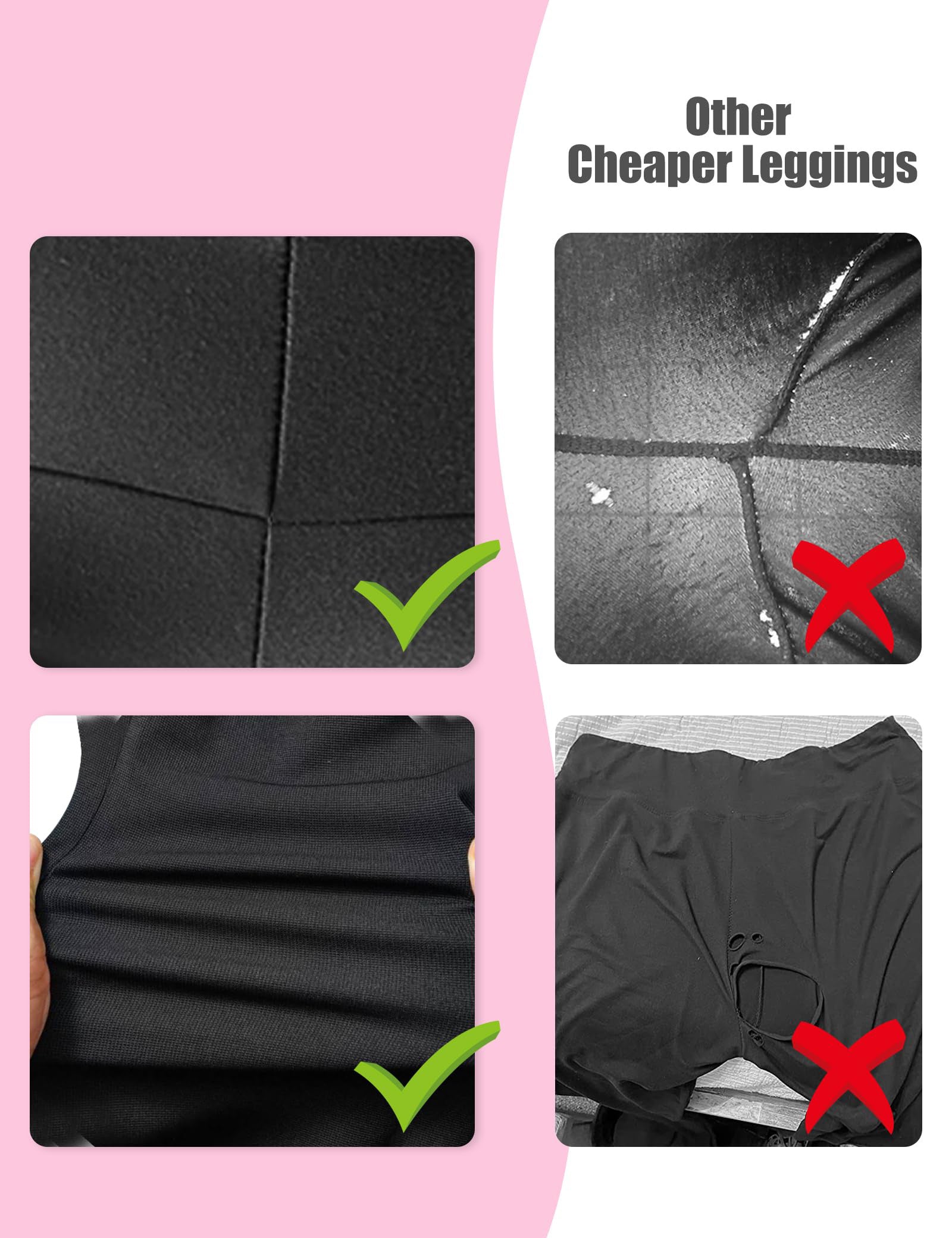 3-Pack Women's High-Waisted Biker Yoga Shorts