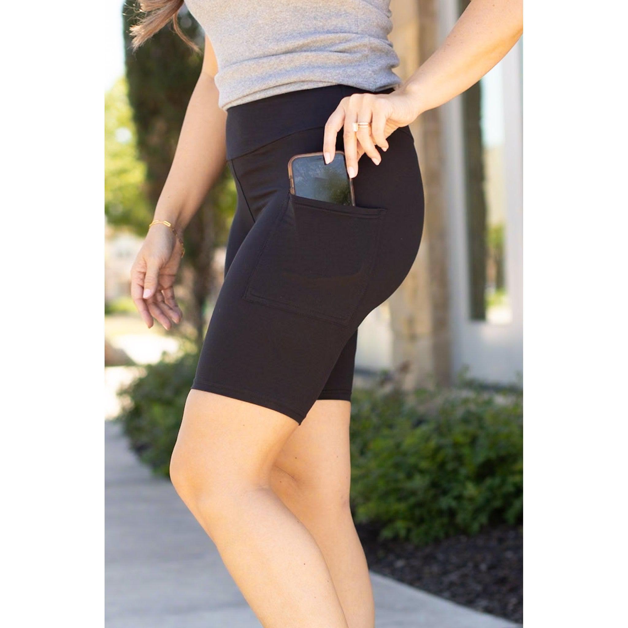 Women's The Bree - Black Biker 7-inch Shorts