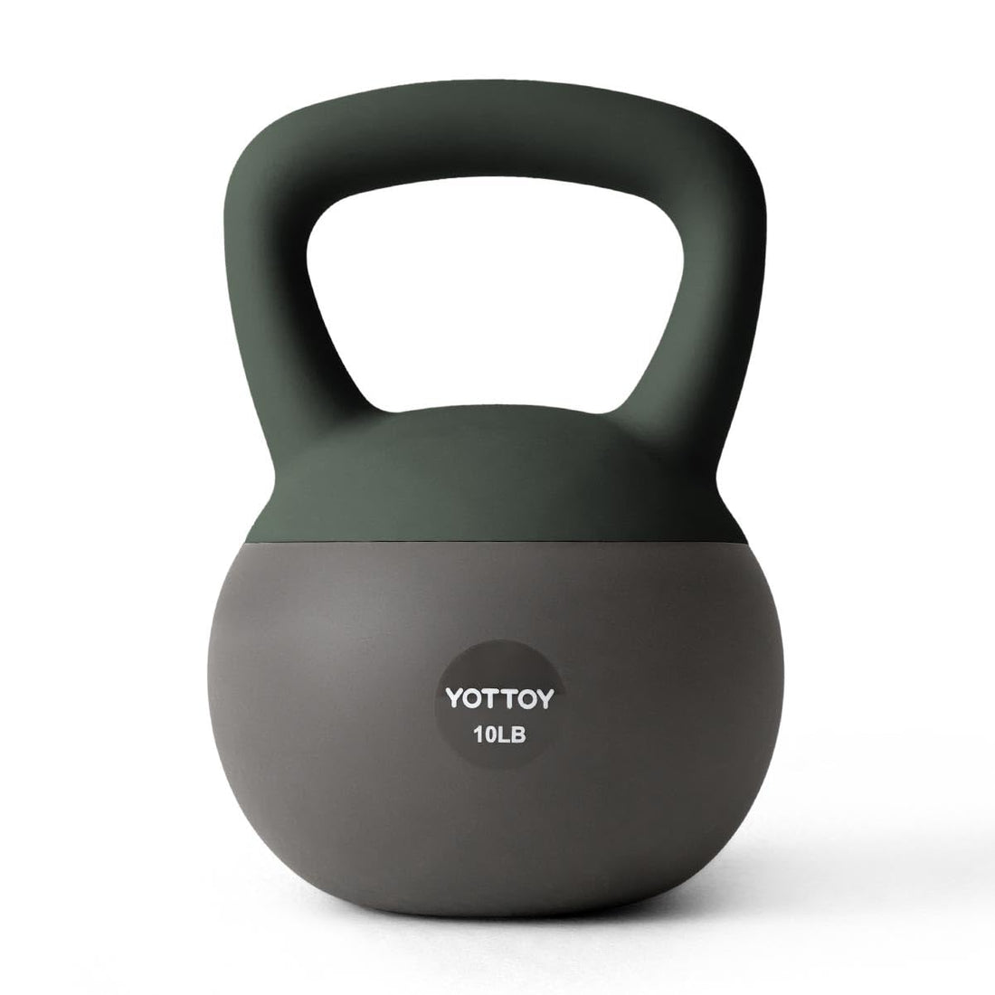 Soft 10 lb Kettlebells with Anti-Slip Base & Impact-Resistant Design