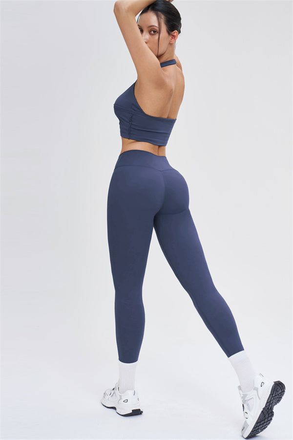 Women's The Stride Crop Top Isabella Leggings 2-Piece Set