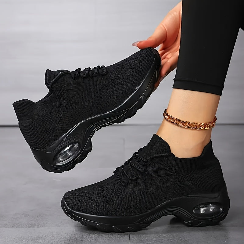 Women's Lightweight Cushioned Comfort Breathable Arch Sneakers