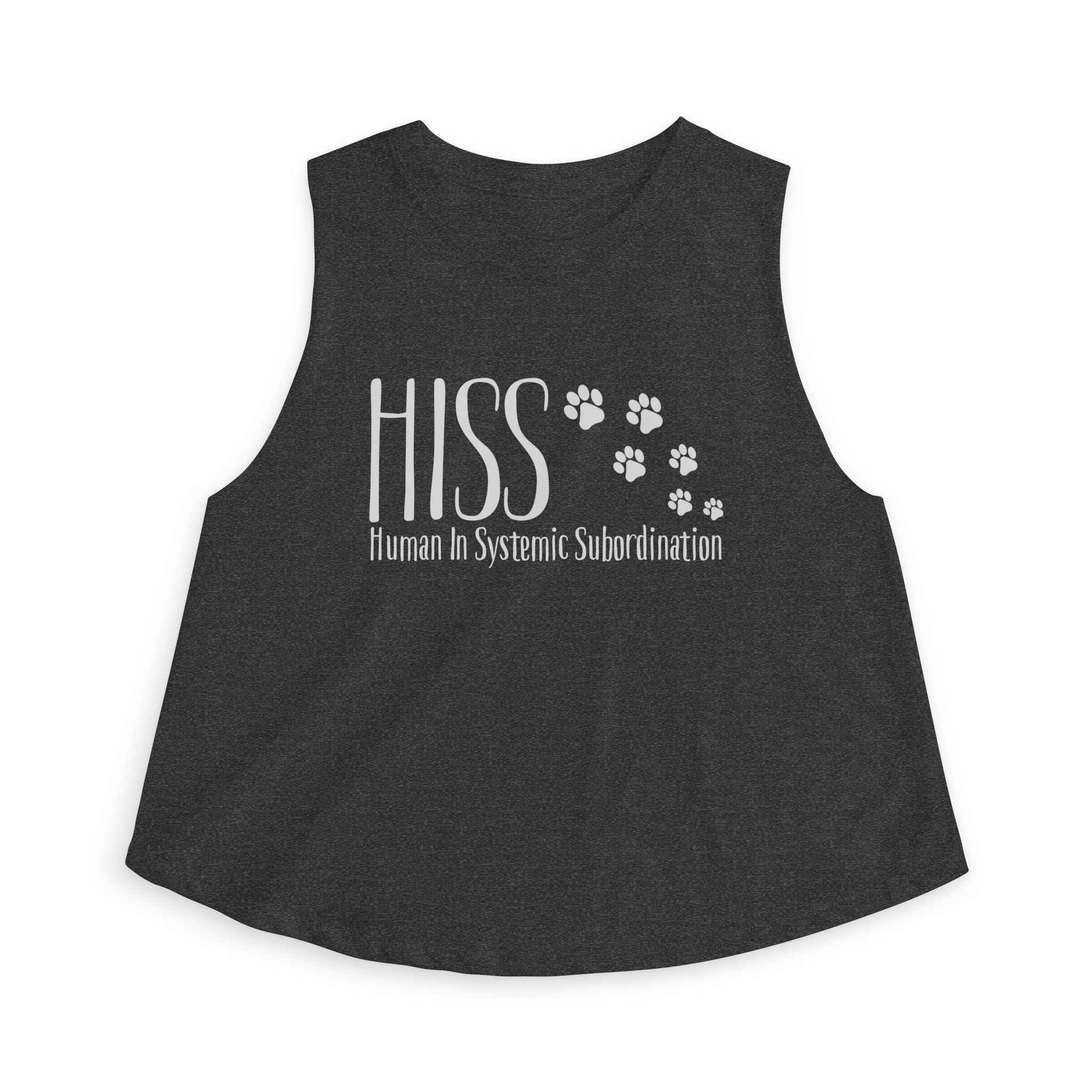 Women's HISS Cat Crop Top