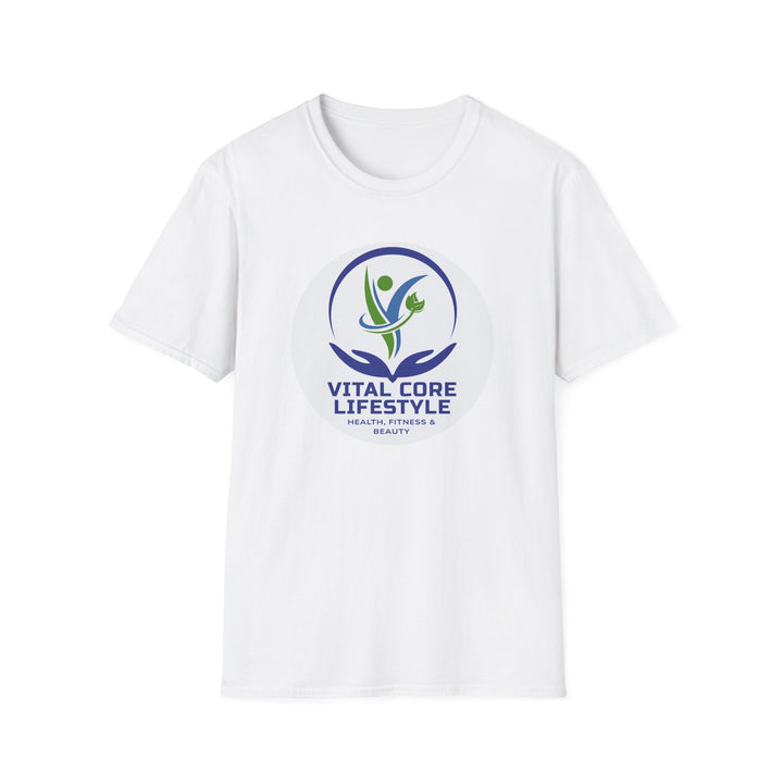 Vital Core Lifestyle T-Shirt — Health, Fitness & Wellness Logo Tee