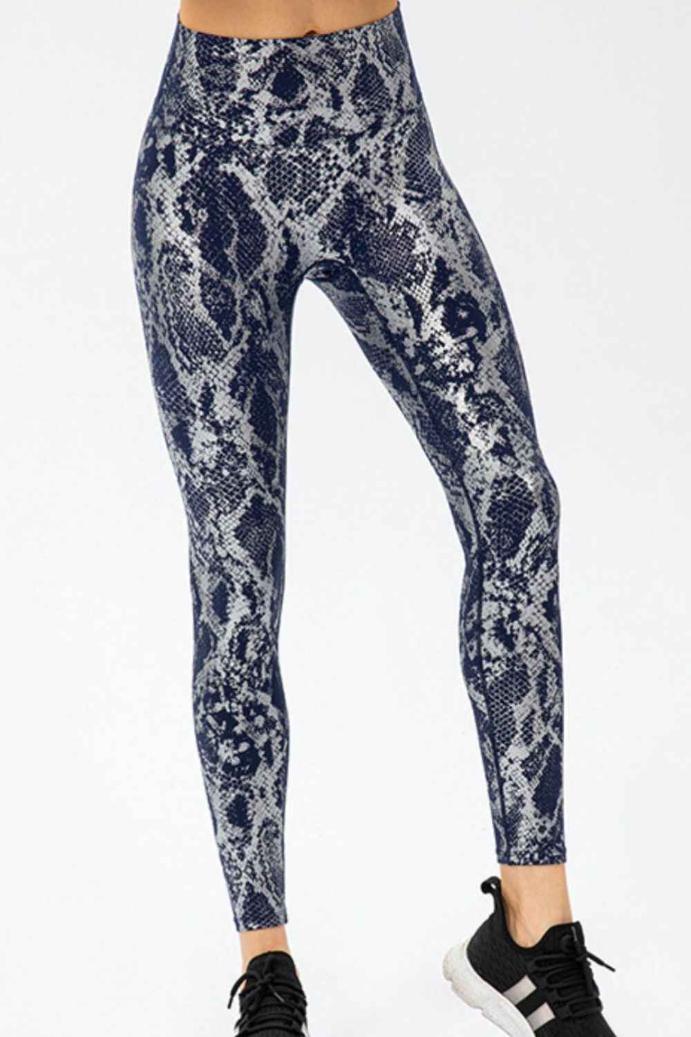 Women's Slim Fit Animal Print Sports Leggings