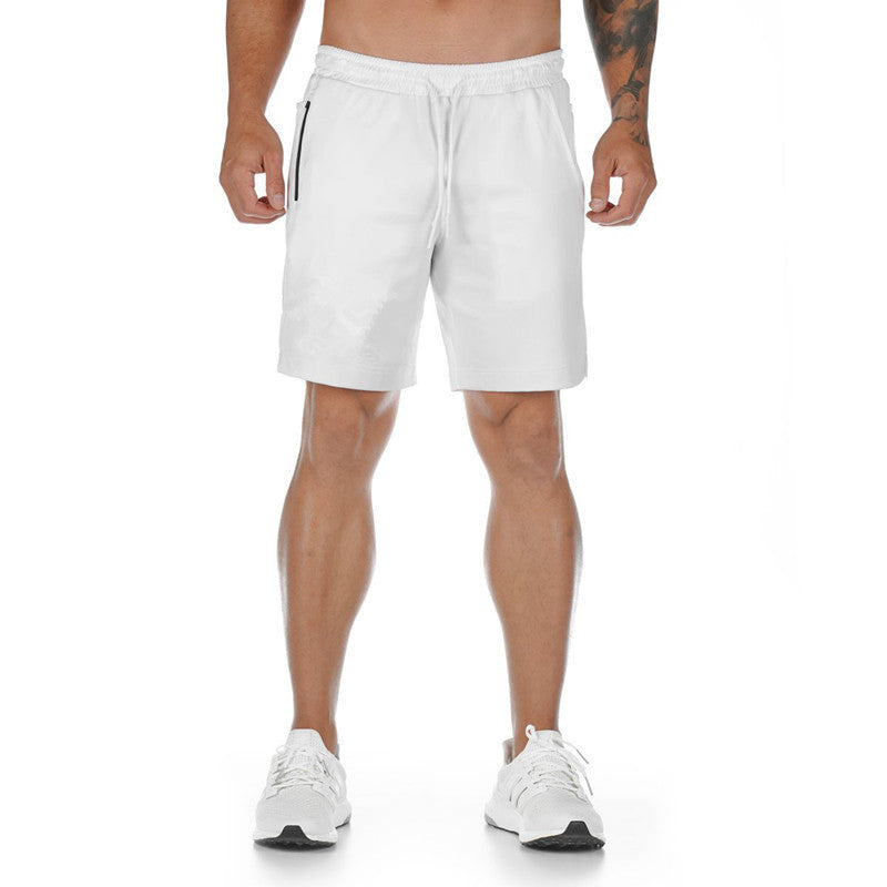 New Men's Muscle Workout Breathable Slim Fit Shorts
