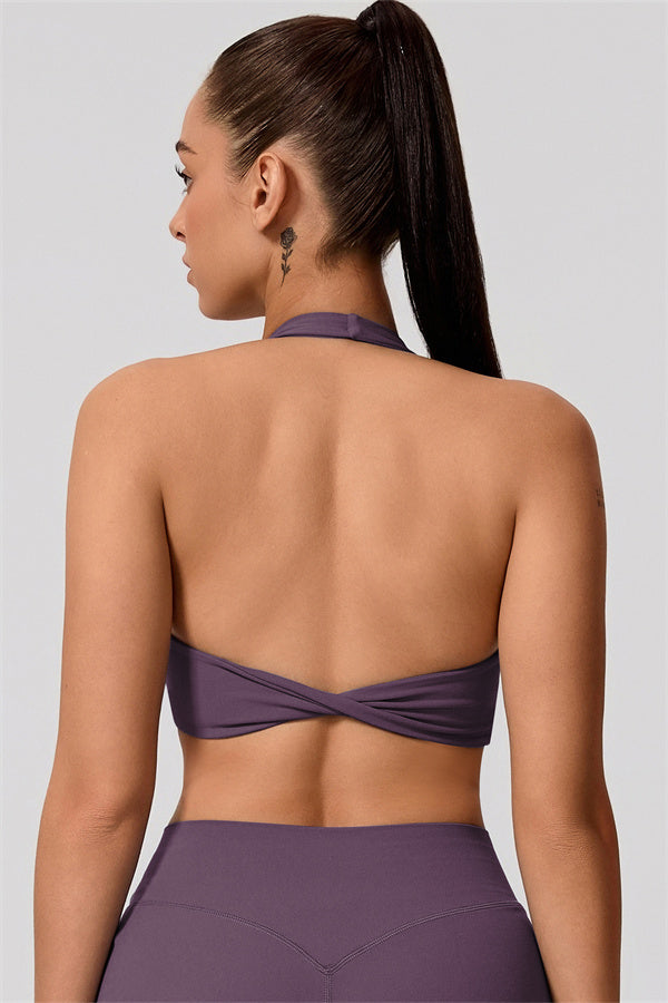 The Nestle Women's Sports Bra Straight Leg Pants 2-Piece Set