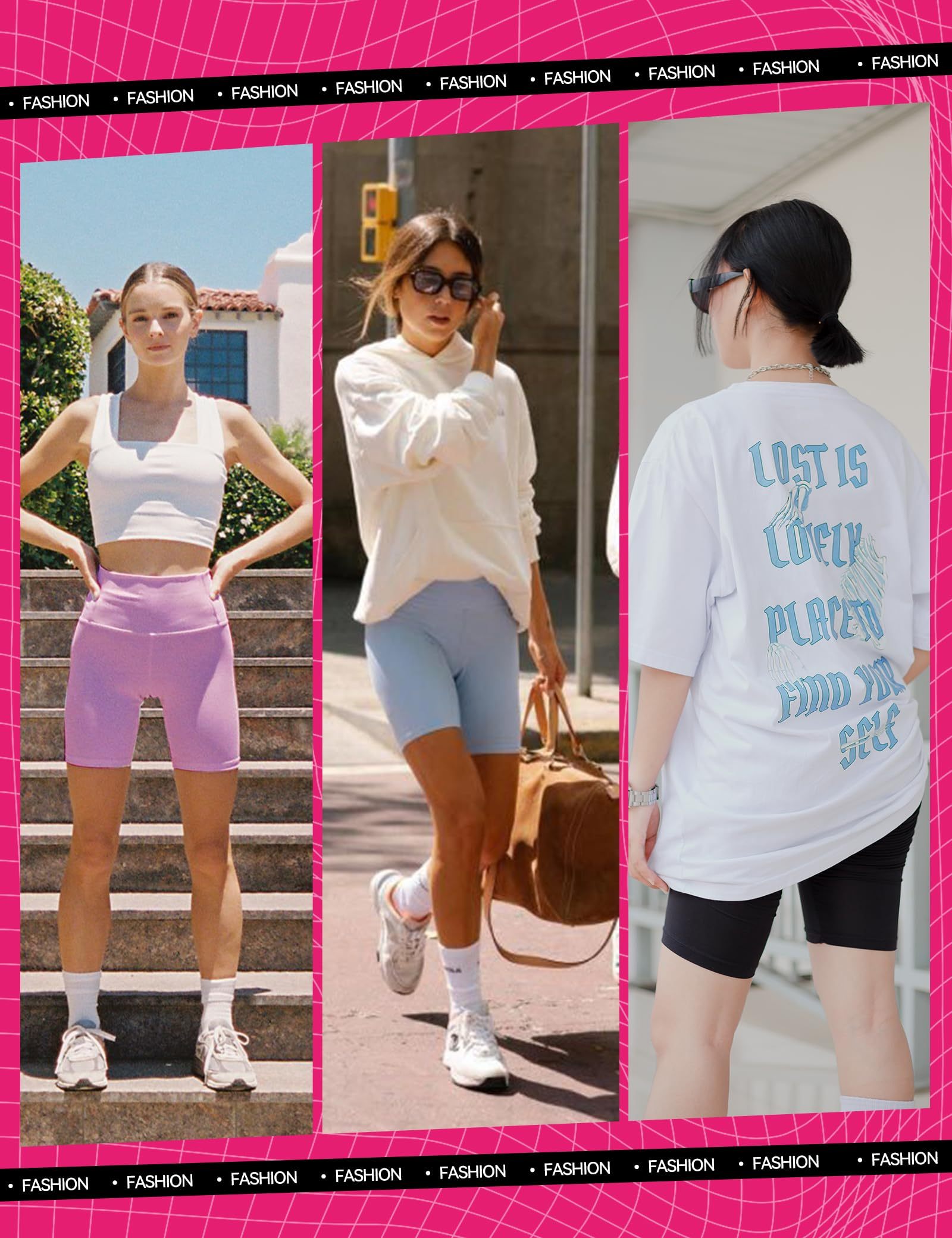 3-Pack Women's High-Waisted Biker Yoga Shorts
