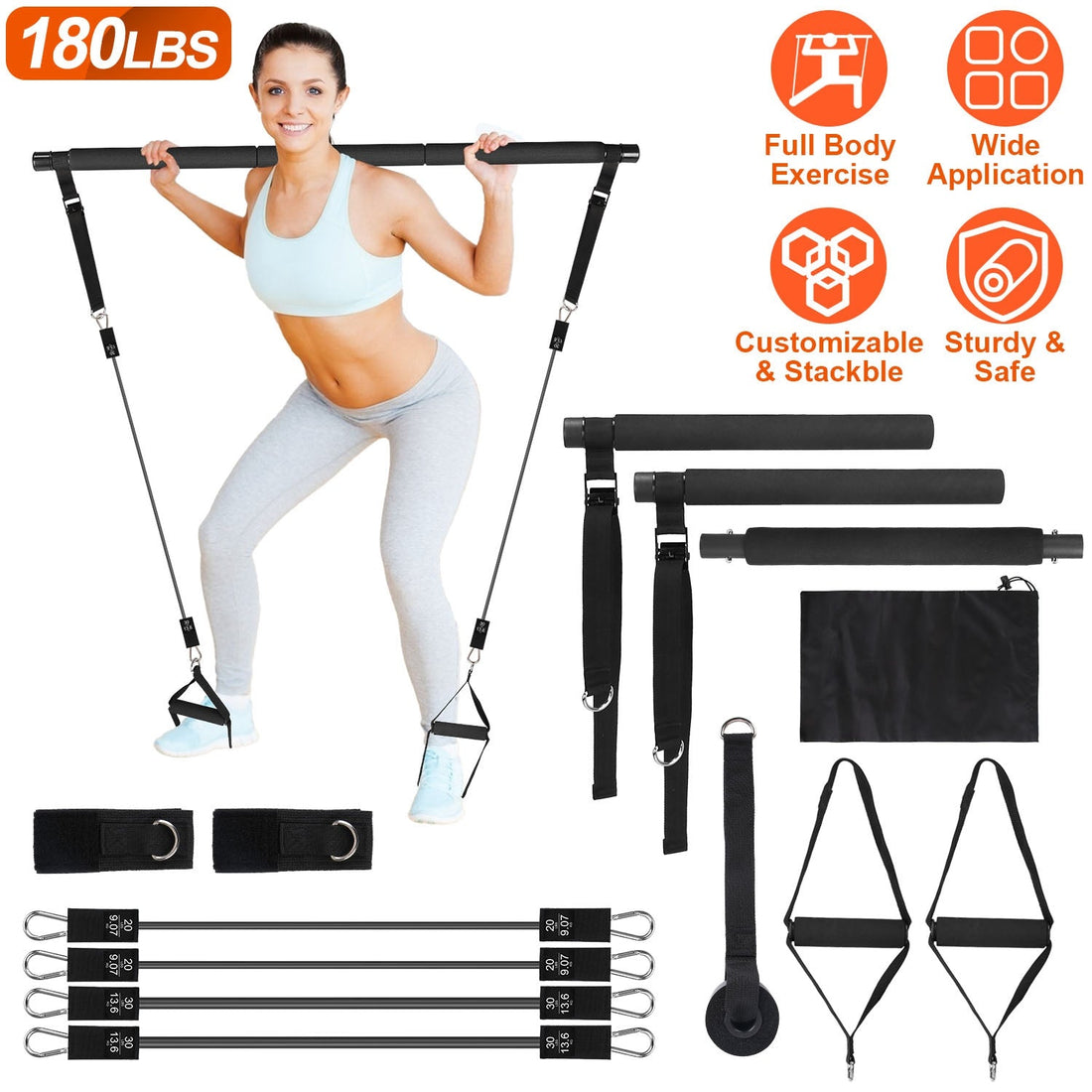 GBruno Pilates Bar Kit