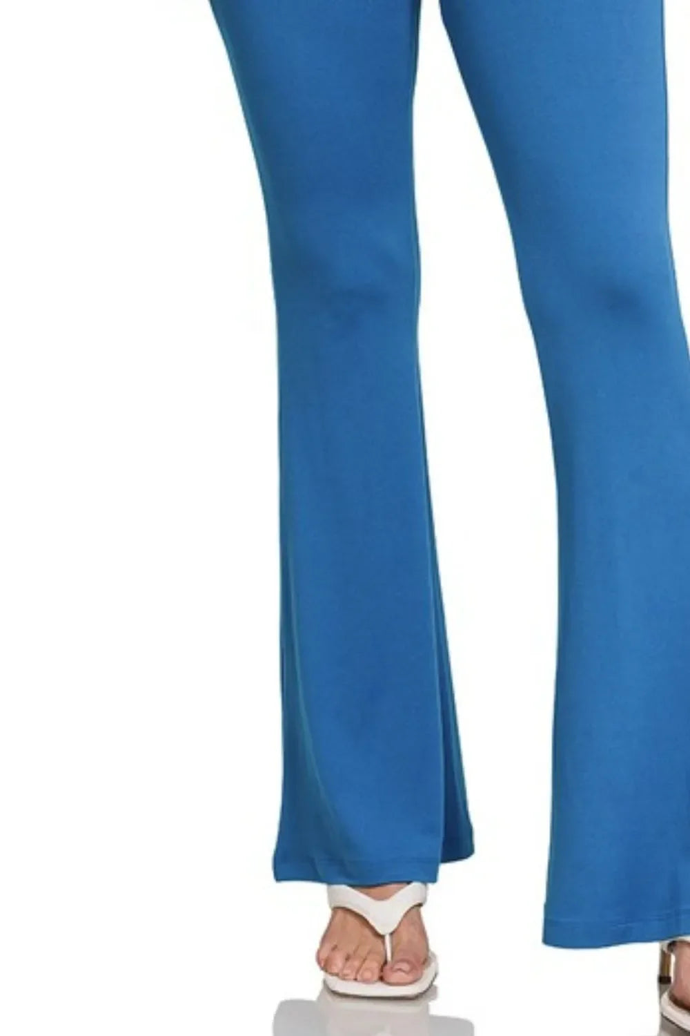 Zenana Women's Buttery Soft Flare Leg High Waist Yoga Pants