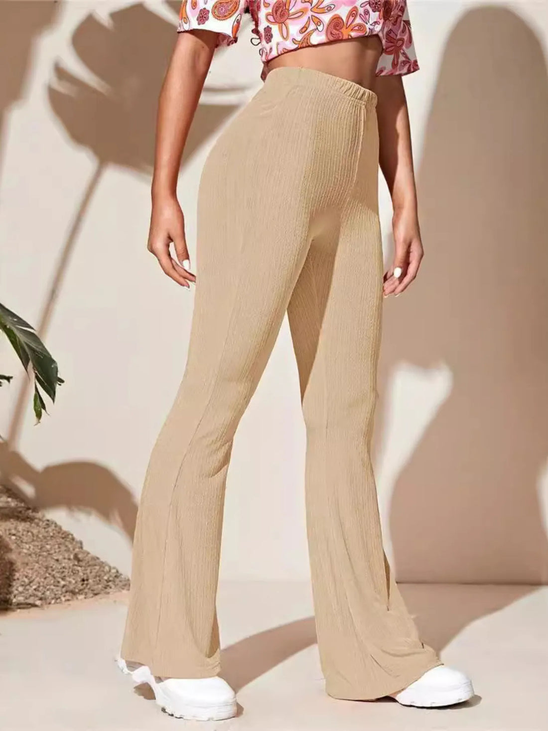 Women's Active High-Waist Flare Plus Size Leggings