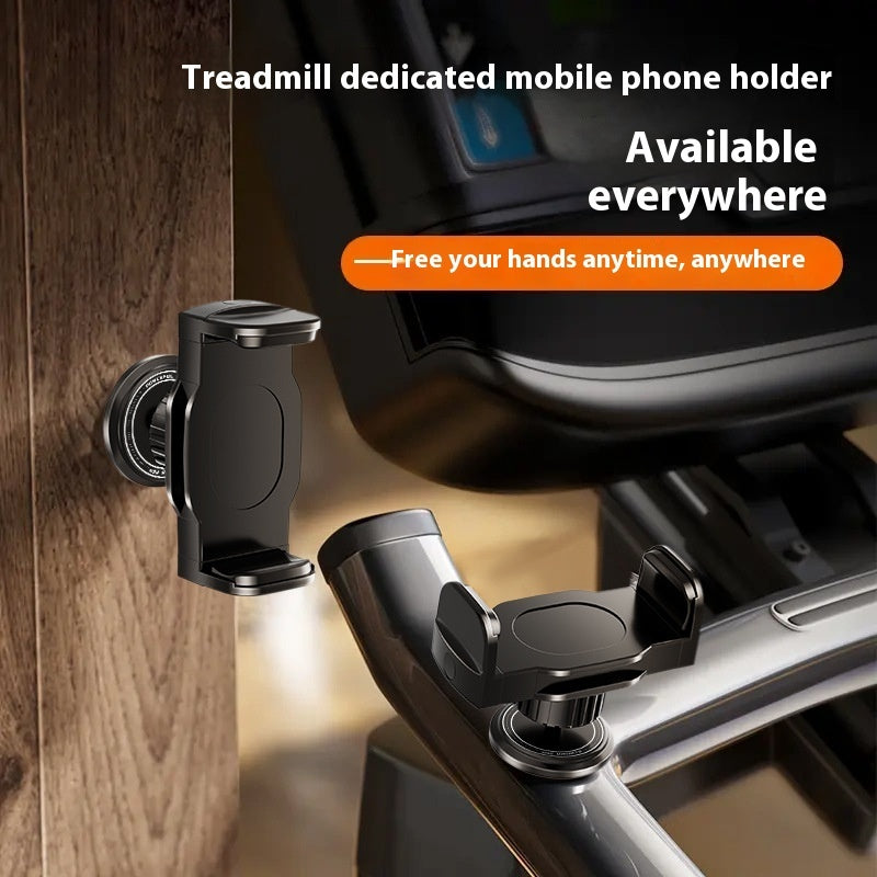 Treadmill Magnetic Suction Mobile Phone Holder Gym Wall Hanging Bracket