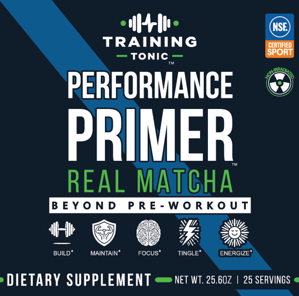 Training Tonic Performance Primer-matcha