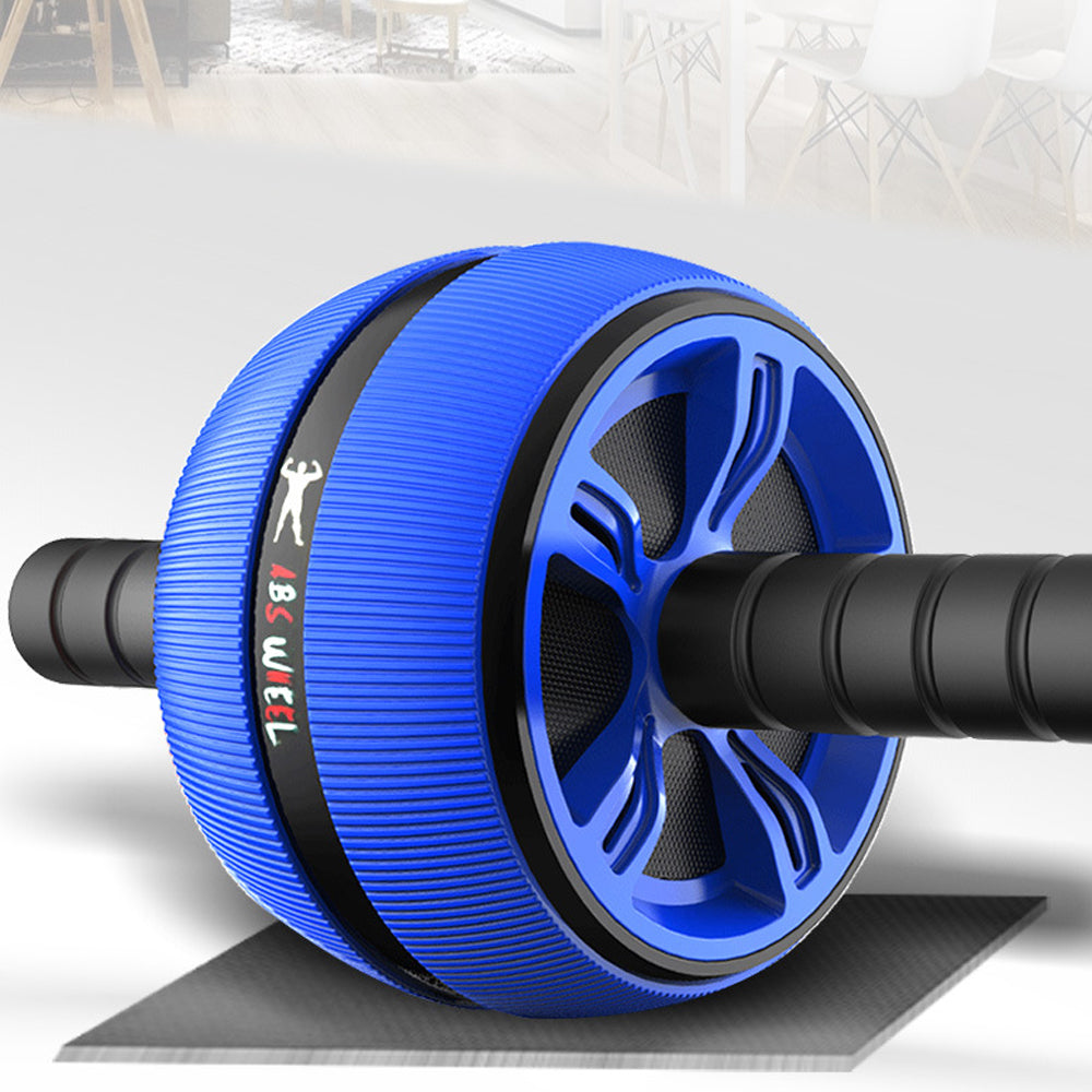 Silent TPR Abdominal Wheel Roller Trainer Fitness Equipment