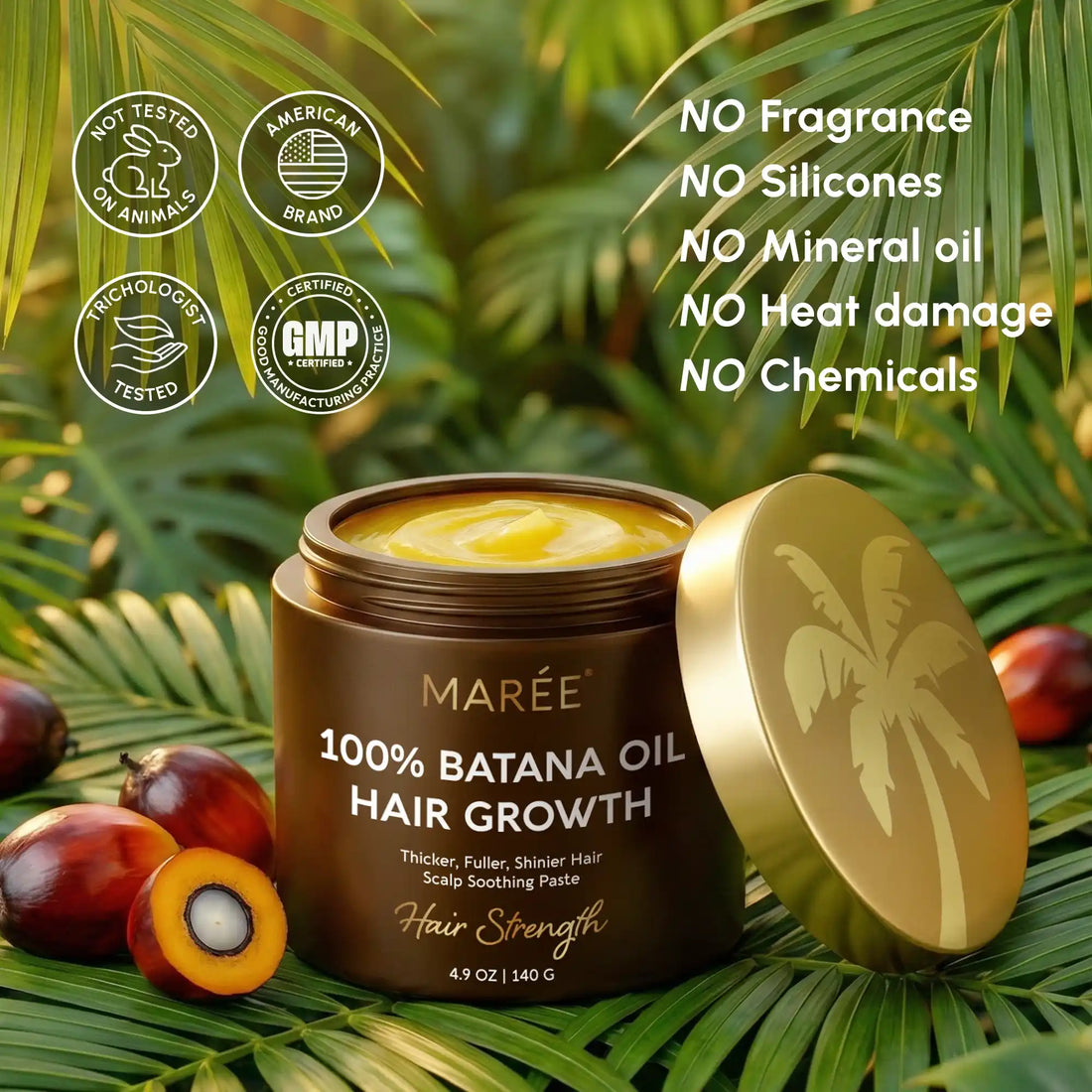 Marée® Pure Batana Hair Growth Paste
