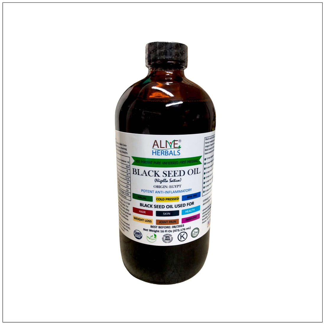 Alive Herbals Black Seed Oil