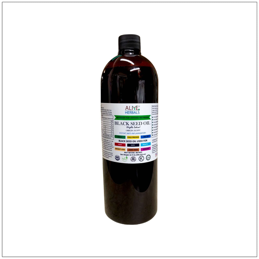 Alive Herbals Black Seed Oil