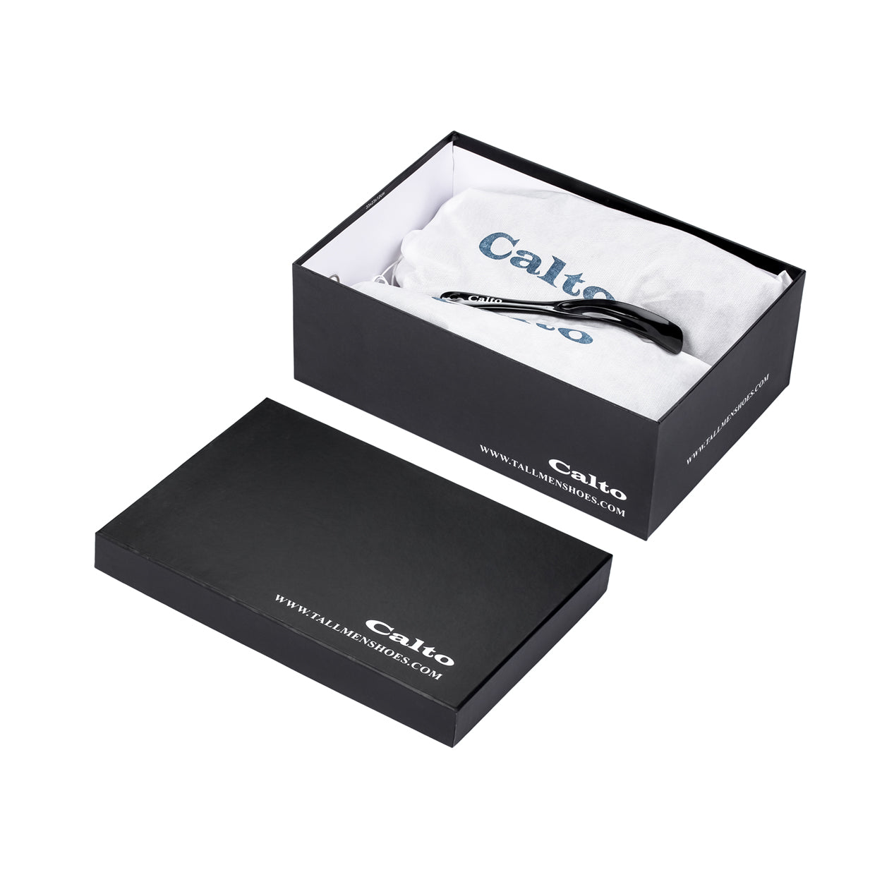 CALTO - Women's Casual Sporty Sneakers (White/Grey)