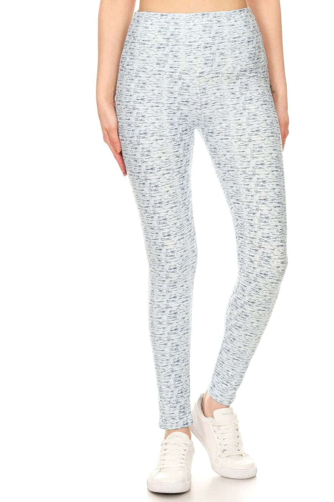 Women's Yoga Style Banded Lined Knit Leggings