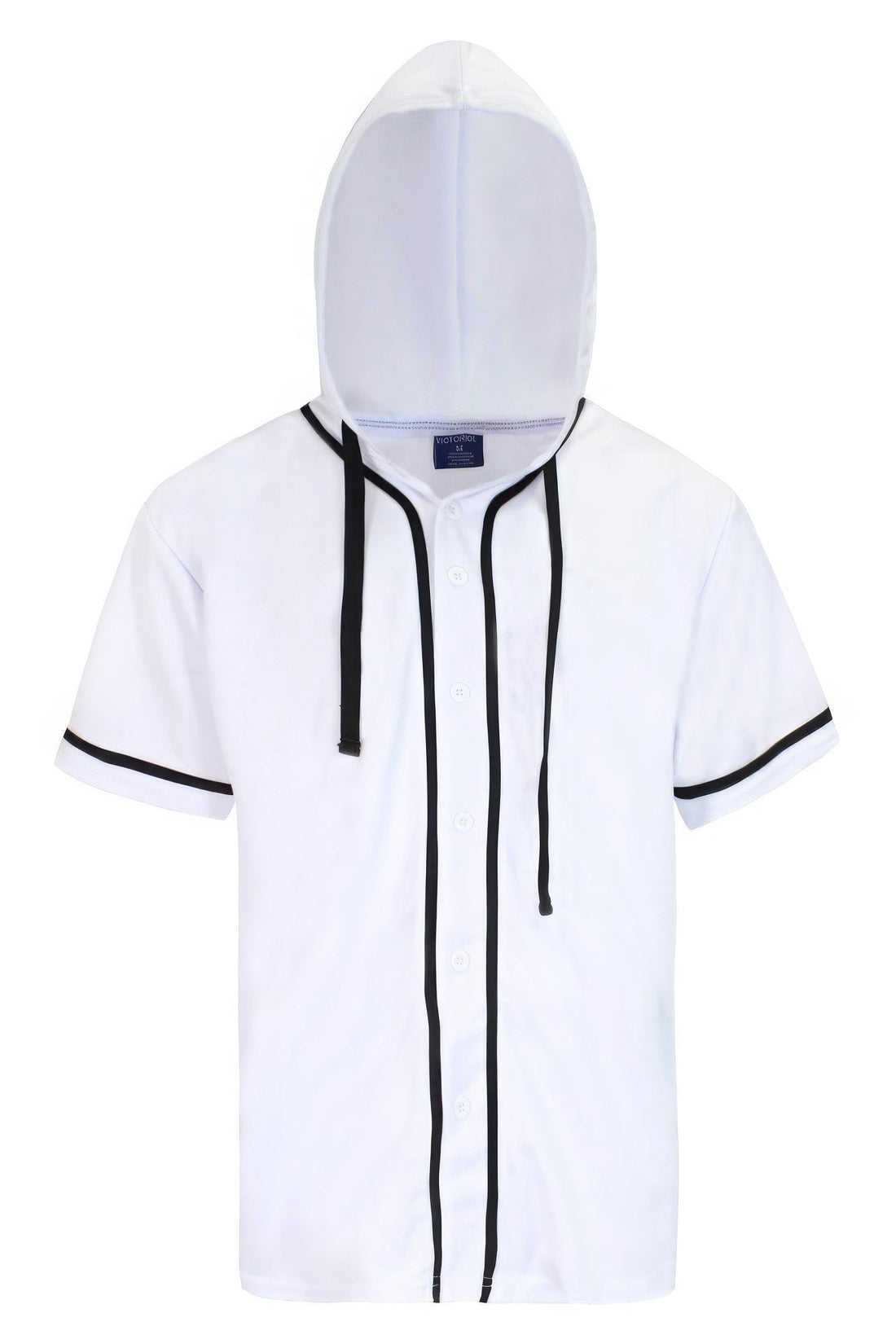 Unisex Hooded Baseball Jersey