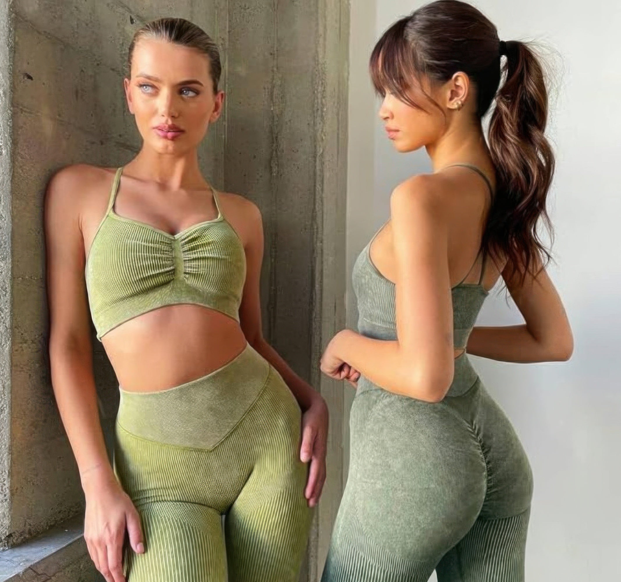 Women's Sculpting Workout Yoga Set