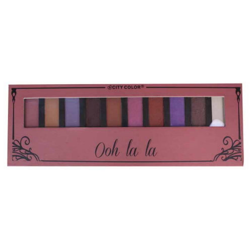 City Color Ohh La La Eyeshadow Palette - 10 Shades