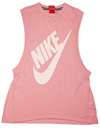 Nike Women's Vintage Style Logo  Athletic Tank Top