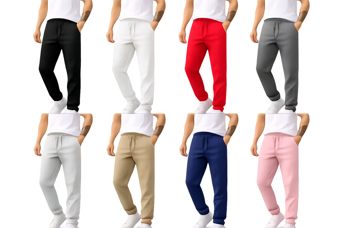 Unisex Casual Soft Cotton-face Jogger Sweatpants