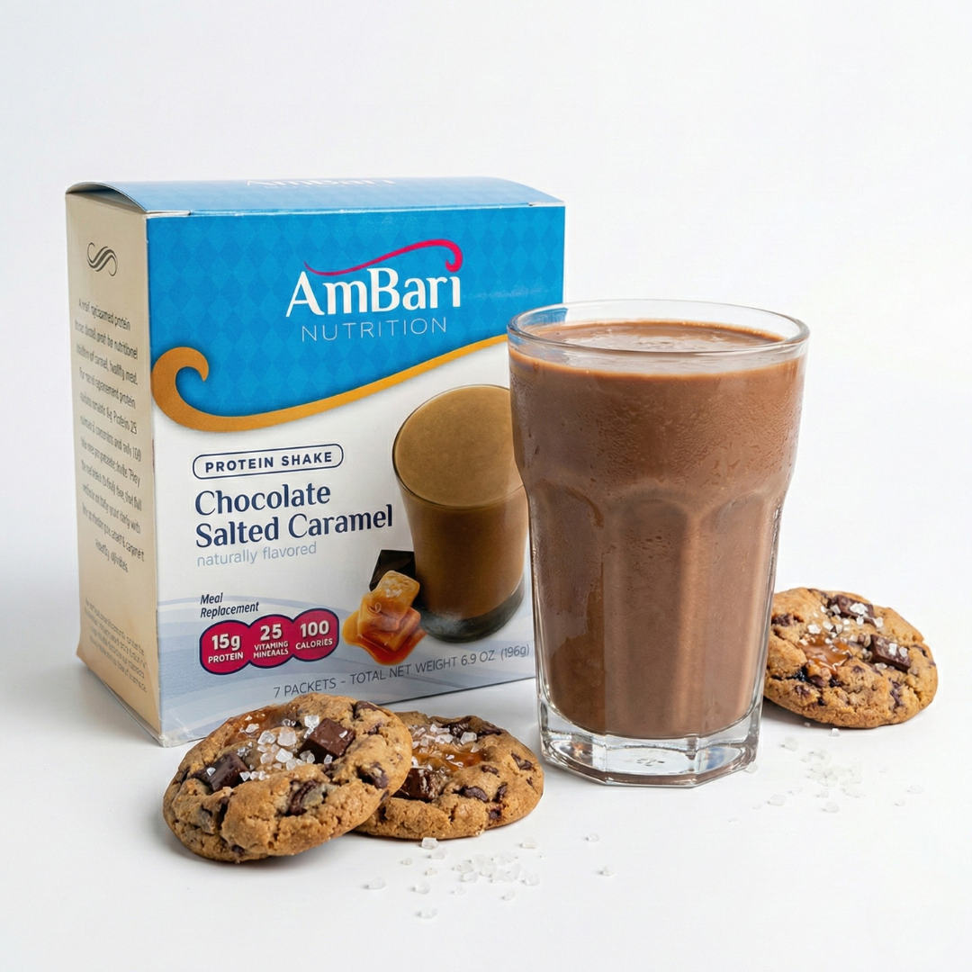 AmBari Chocolate Salted Caramel Shake