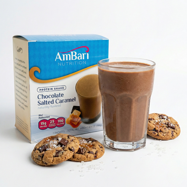 AmBari Chocolate Salted Caramel Shake
