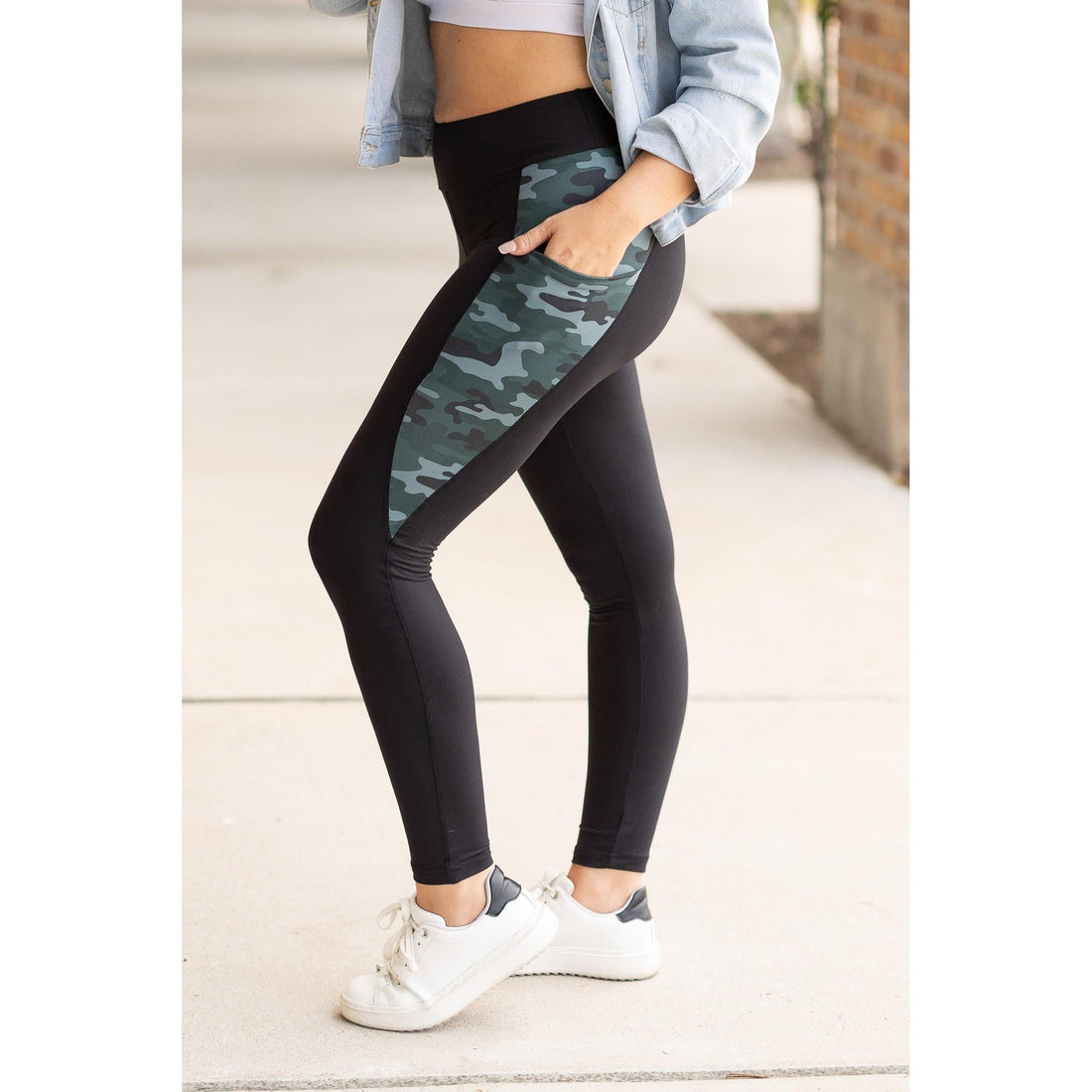 Women's The Celeste - Camo Panel Leggings