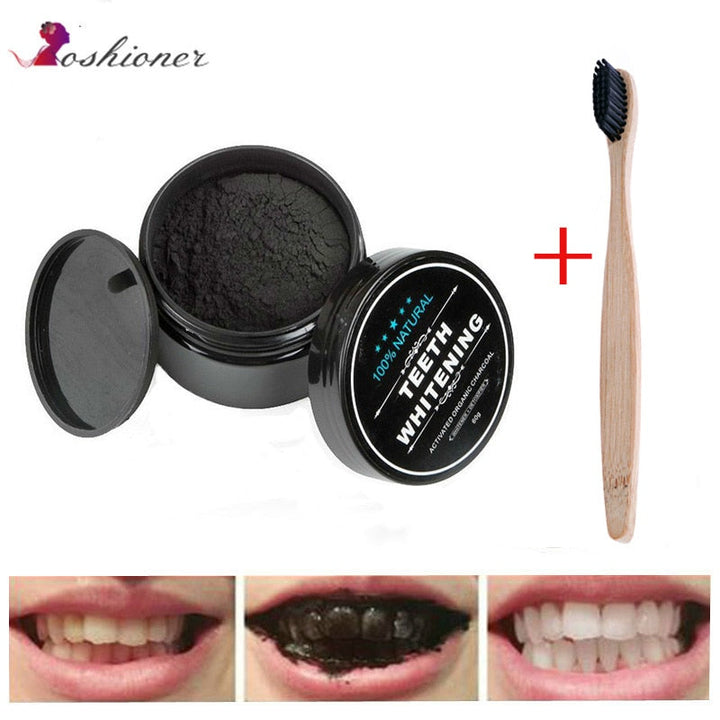 1 PCS Teeth Whitening Natural Activated Charcoal Teeth Whitener Powder