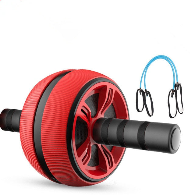 Silent TPR Abdominal Wheel Roller Trainer Fitness Equipment