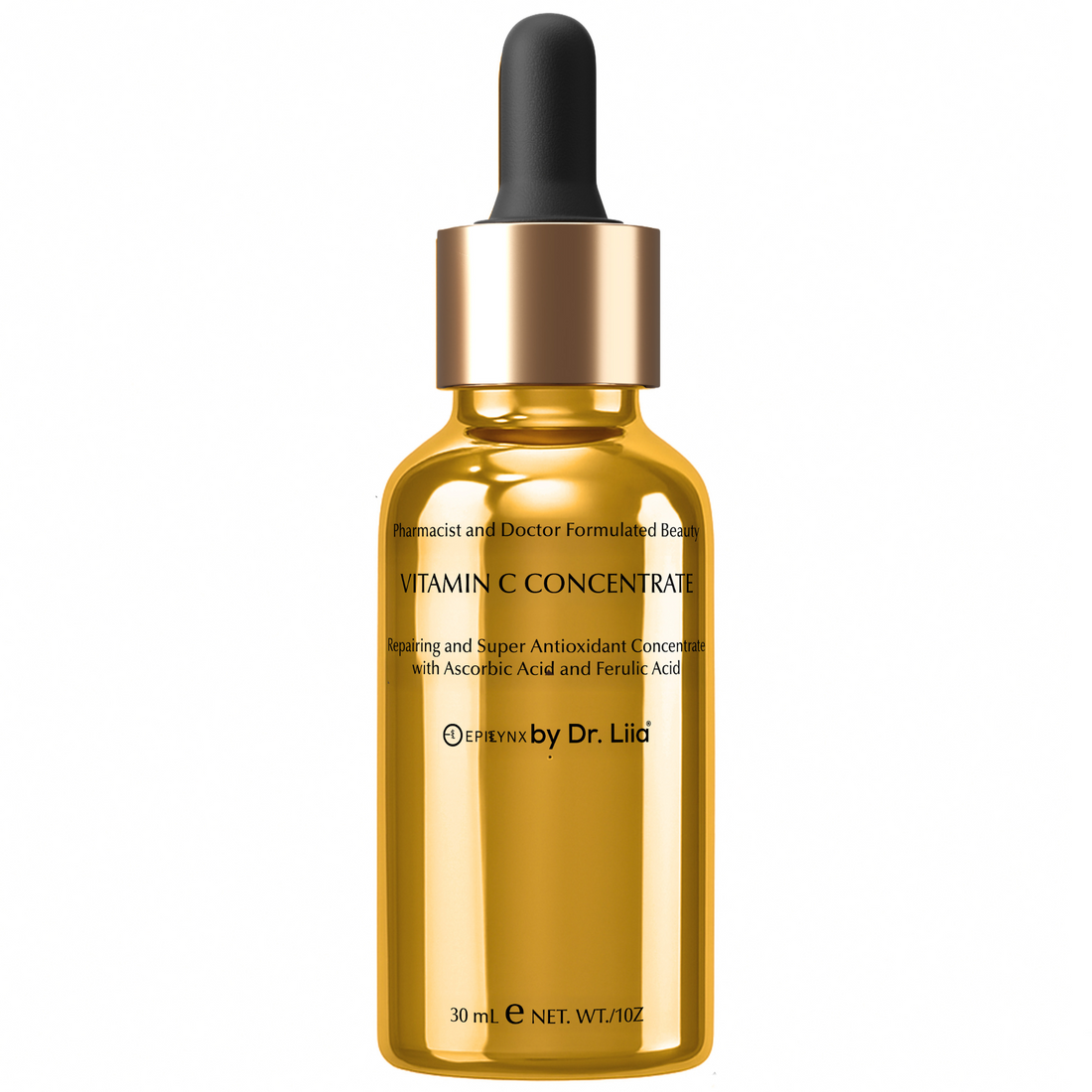 Brightening Vitamin C Glow Serum for Sensitive & Dry Skin – Vegan, Gluten-Free, Anti-Aging, Fragrance-Free