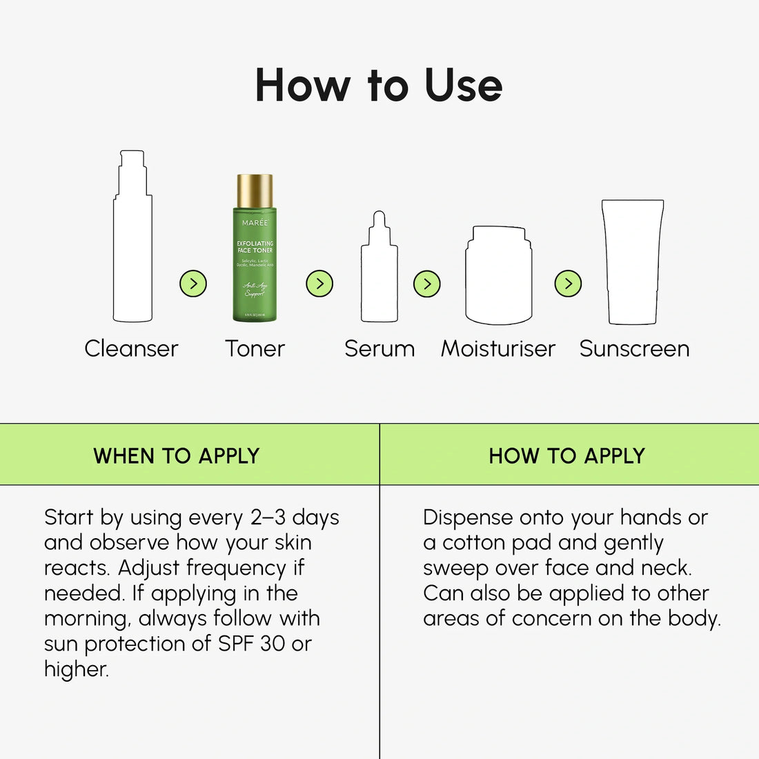 Marée®Daily Glow Exfoliating Toner