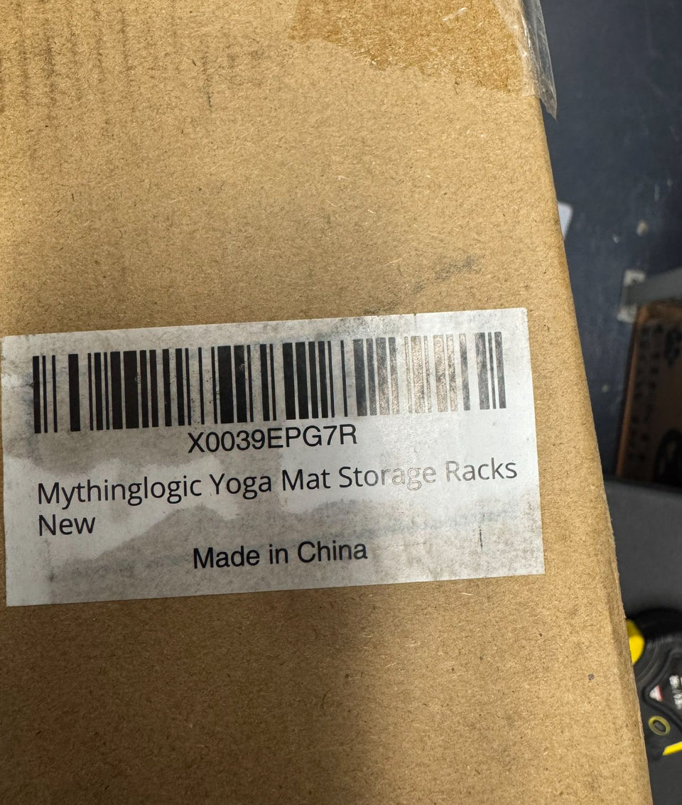 Mythinglogic Yoga Mat and Home Gym Storage Rack