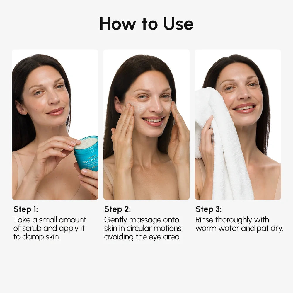 Marée® Face Polishing Scrub & Exfoliator