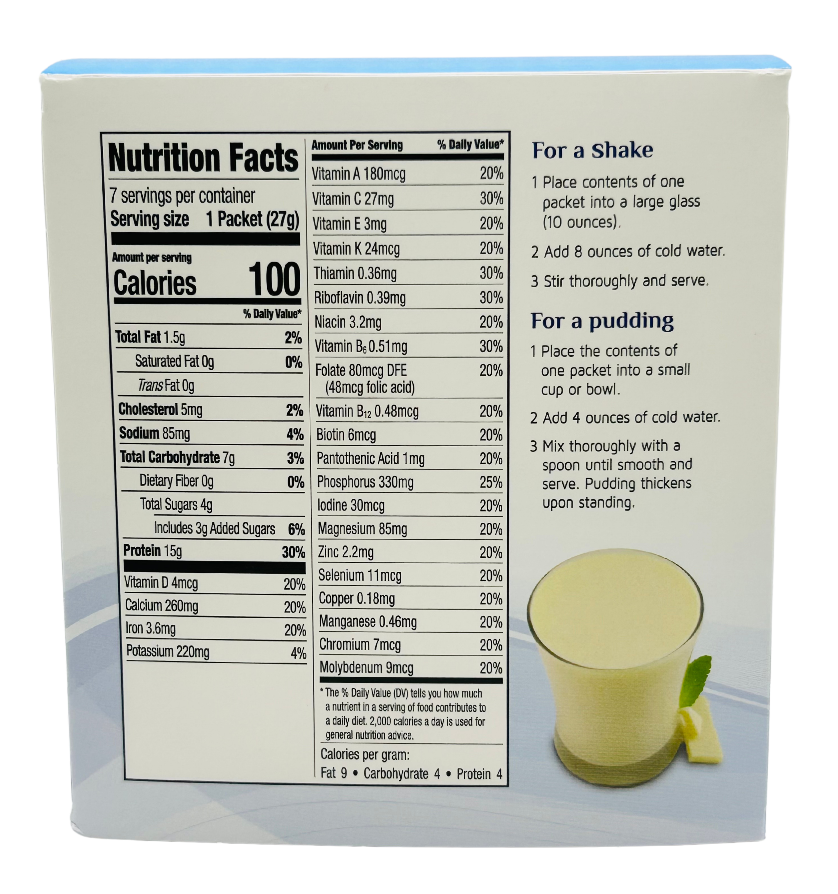 AmBari French Vanilla Shake